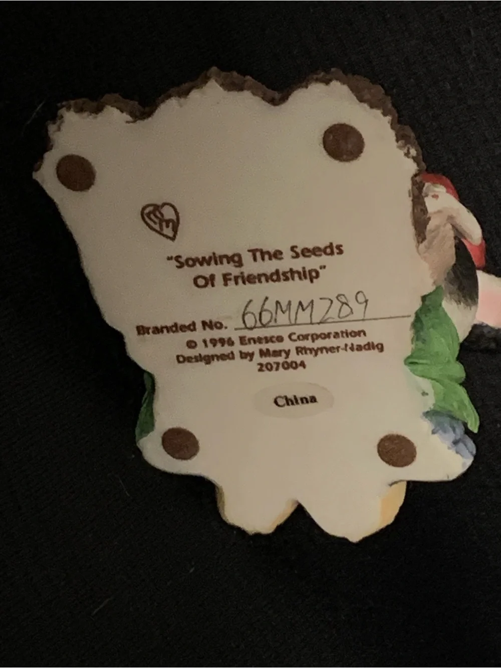 Mary Moo Moos, sowing the seeds of friendship